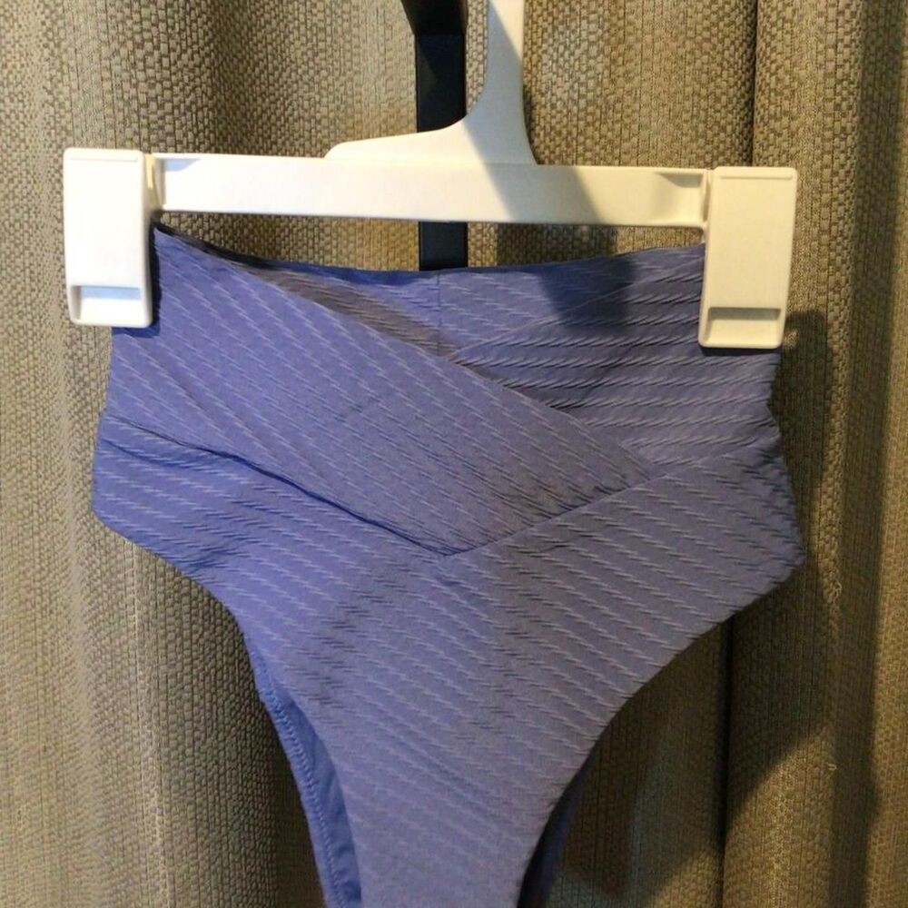 Aerie Women's‎ Blue and Purple Bikini-and-tankini-bottoms